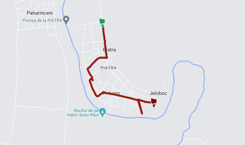 Village Piatra segment